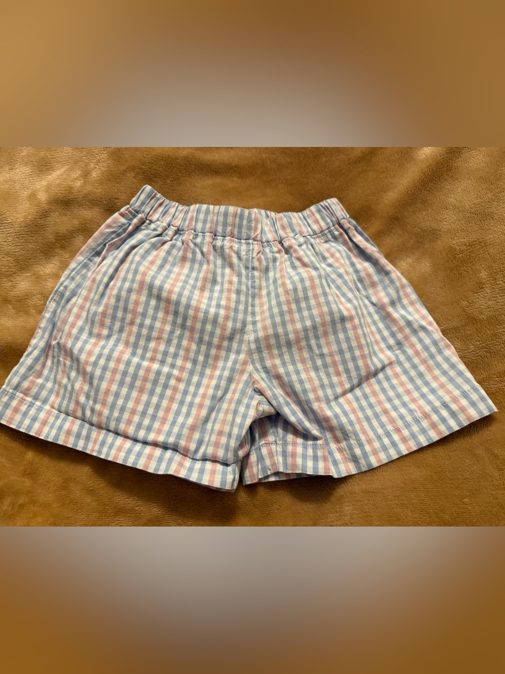 The Beaufort Bonnet Company Sheffield Shorts Blue/Pink Plaid
